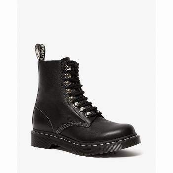 Dr Martens Női 1460 Pascal Hardware Lace Up Bakancs Fekete